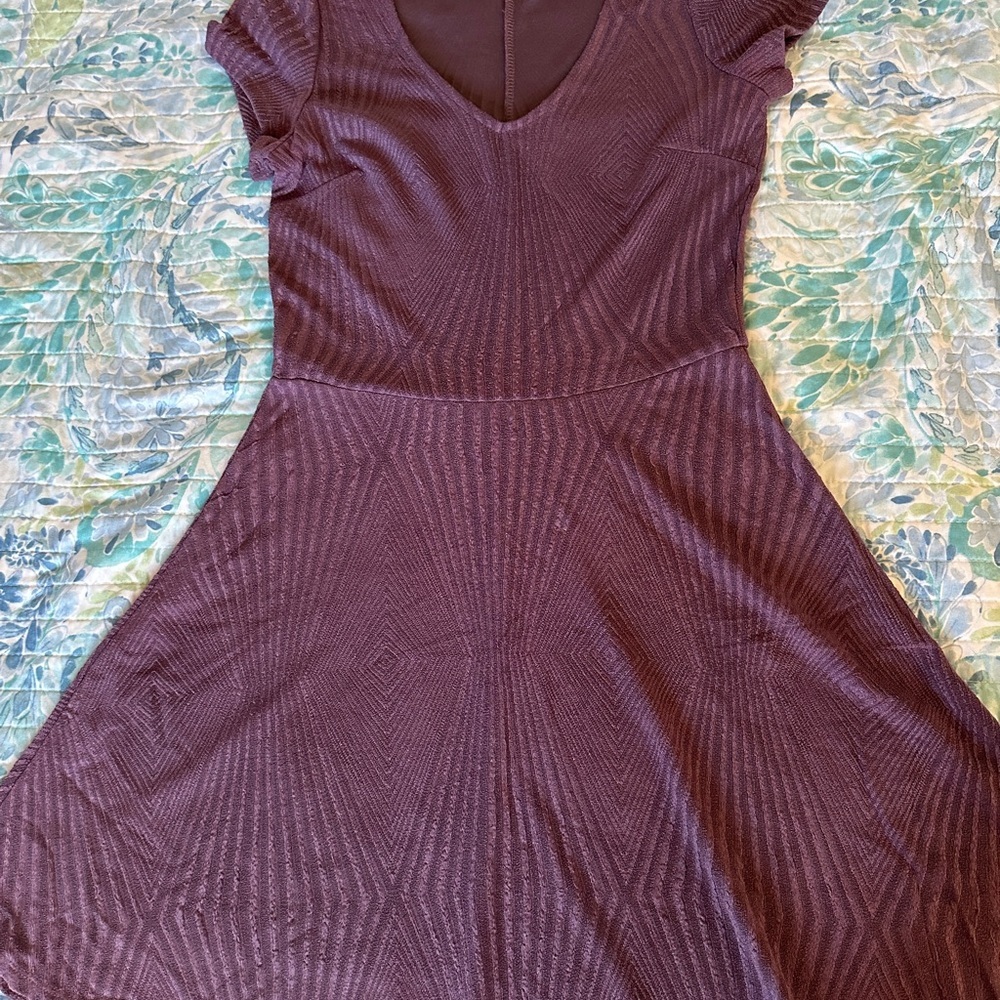 Elegant Purple Women's Dress